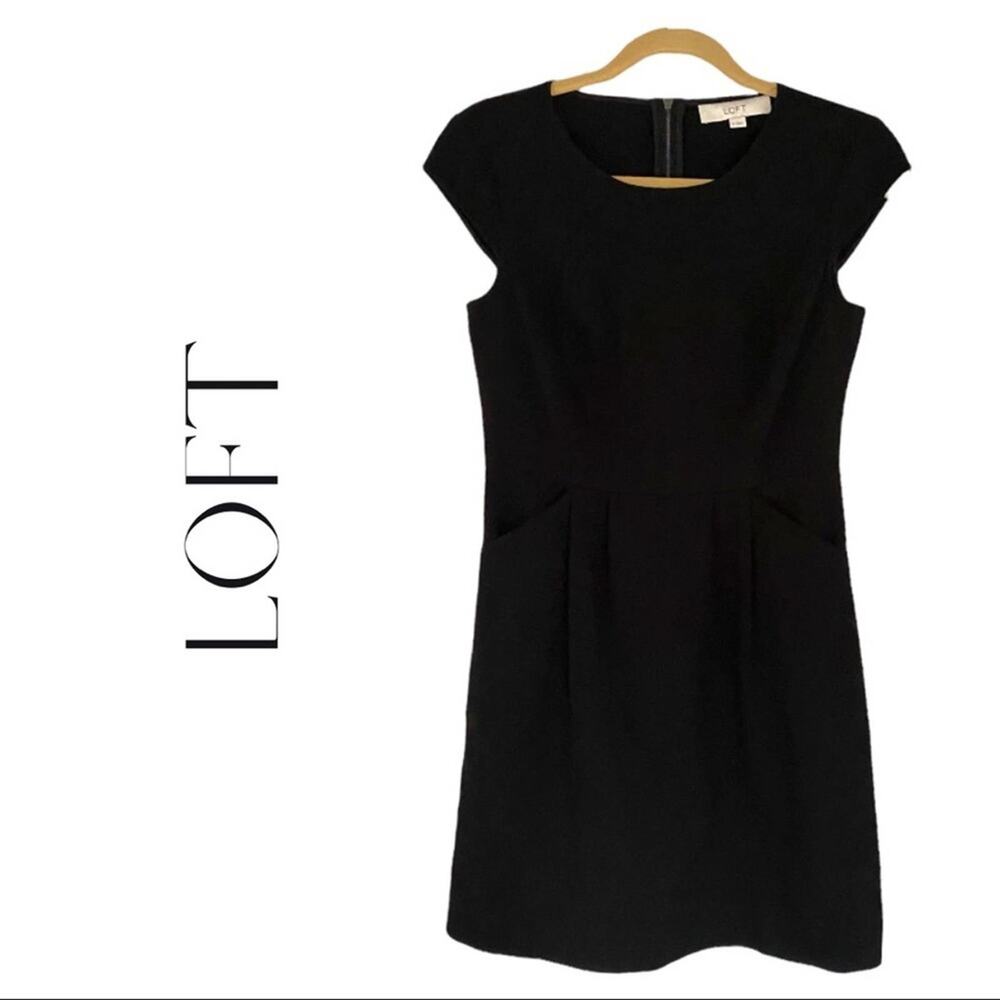 Ann Taylor Loft Cap Sleeve Dress Size 0